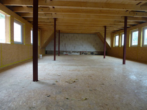 Wiederaufbau Gasthaus Clausing Weseloh