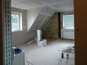Wiederaufbau Gasthaus Clausing Weseloh