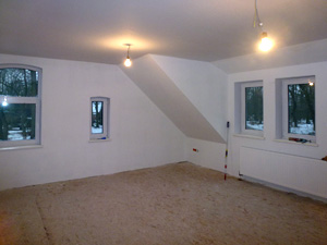 Wiederaufbau Gasthaus Clausing Weseloh