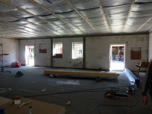 Wiederaufbau Gasthaus Clausing Weseloh